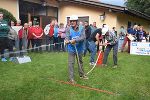 Voller Einsatz an der Kübelspritze