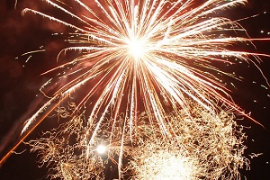 Schön, aber in Graz verboten: Feuerwerk