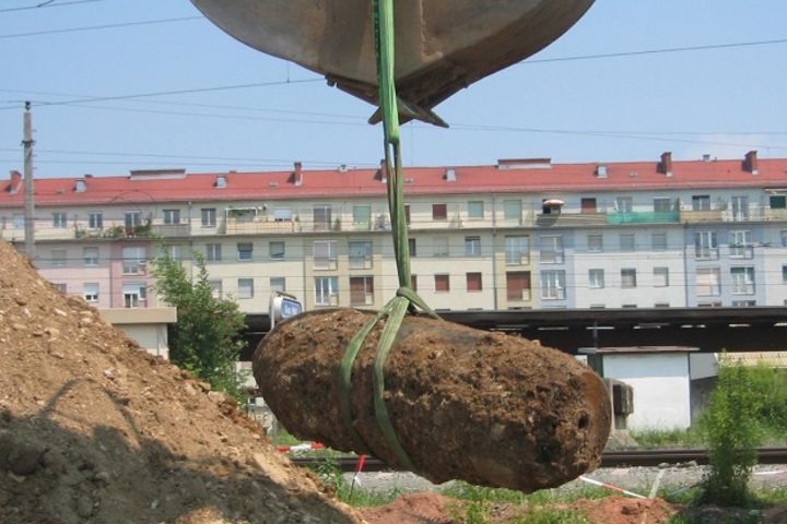 Bombenfund in der Nähe des Grazer Hauptbahnhofes
