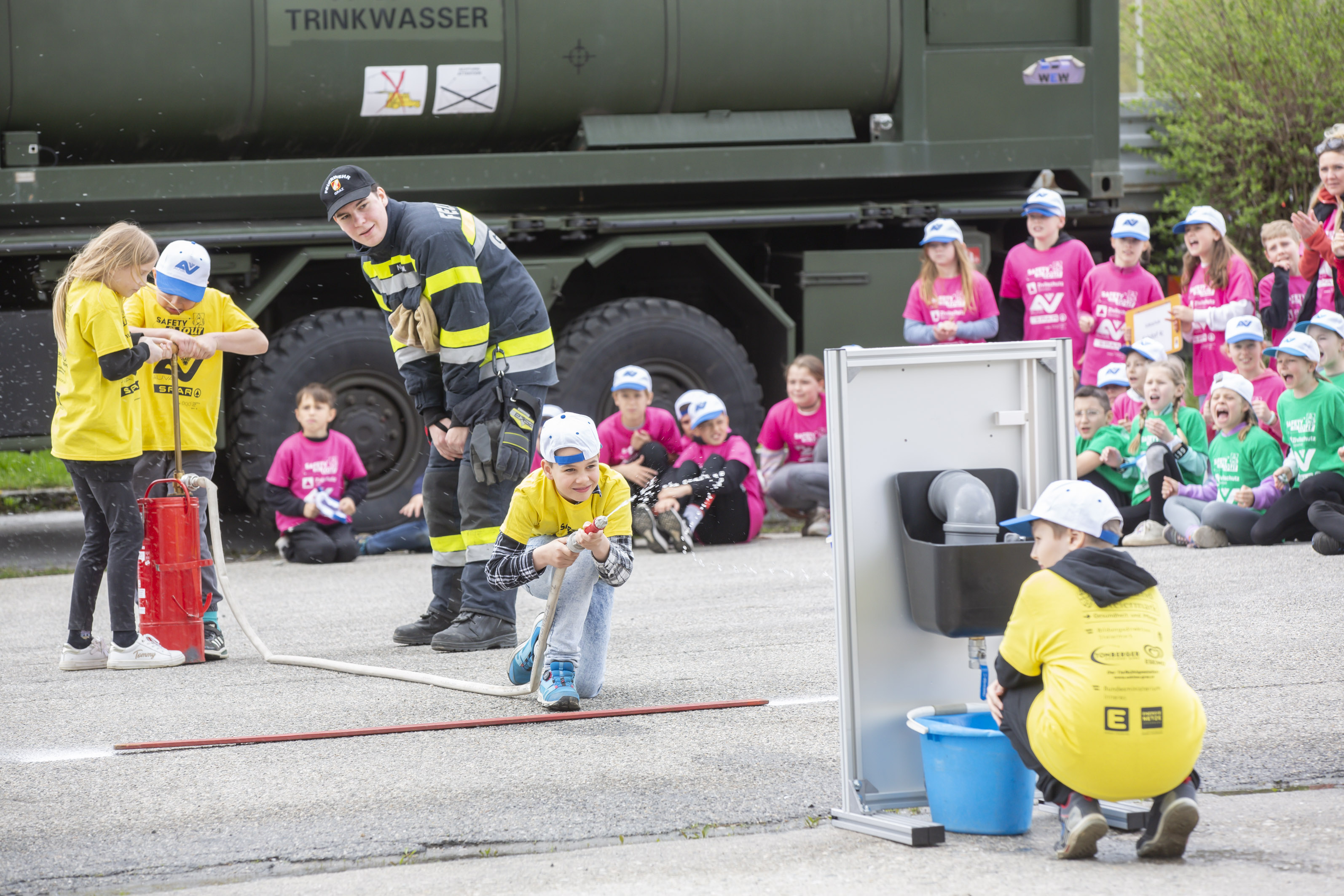 Impressionen der Kindersicherheitsolympiade