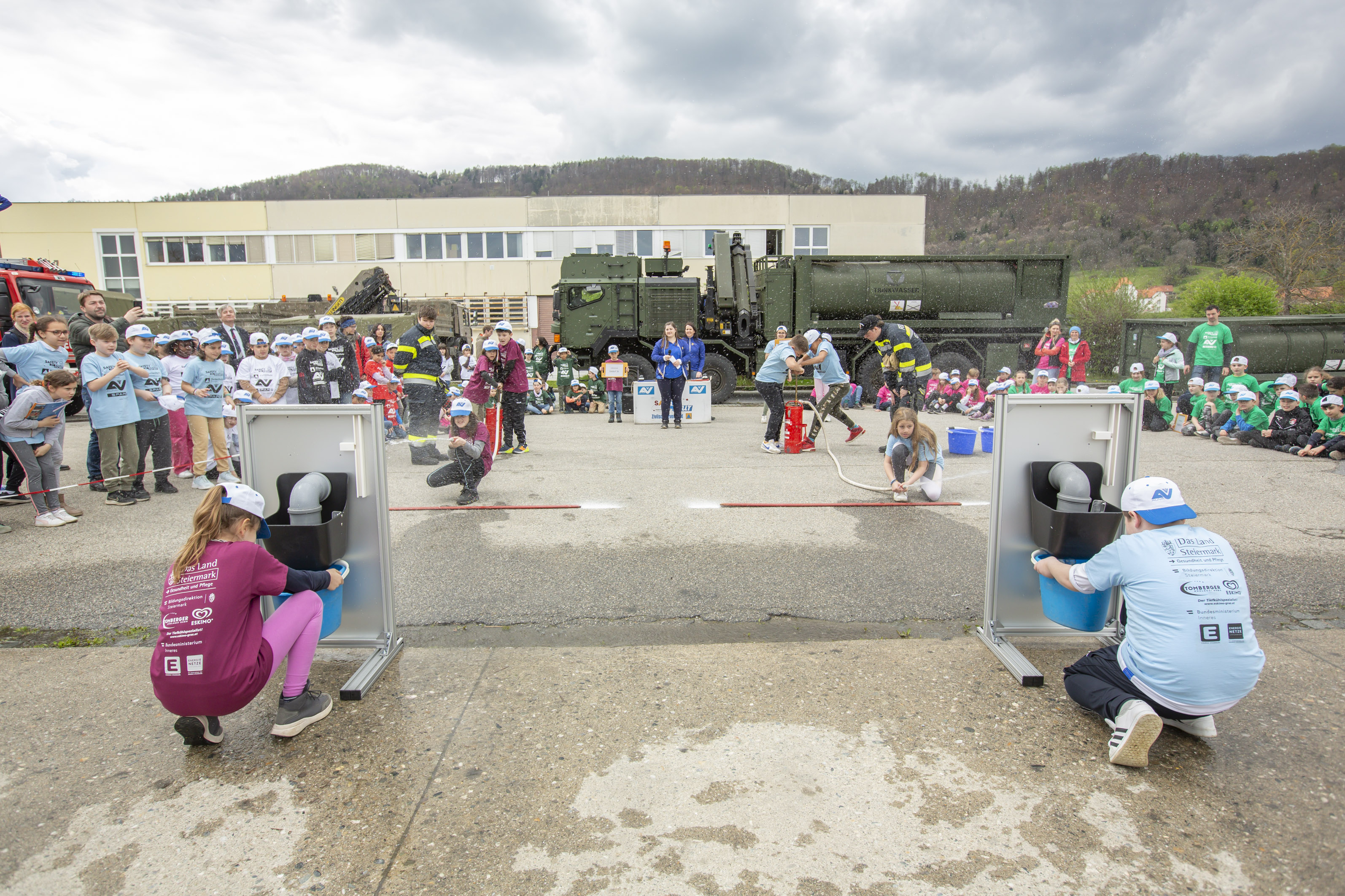 Impressionen der Kindersicherheitsolympiade