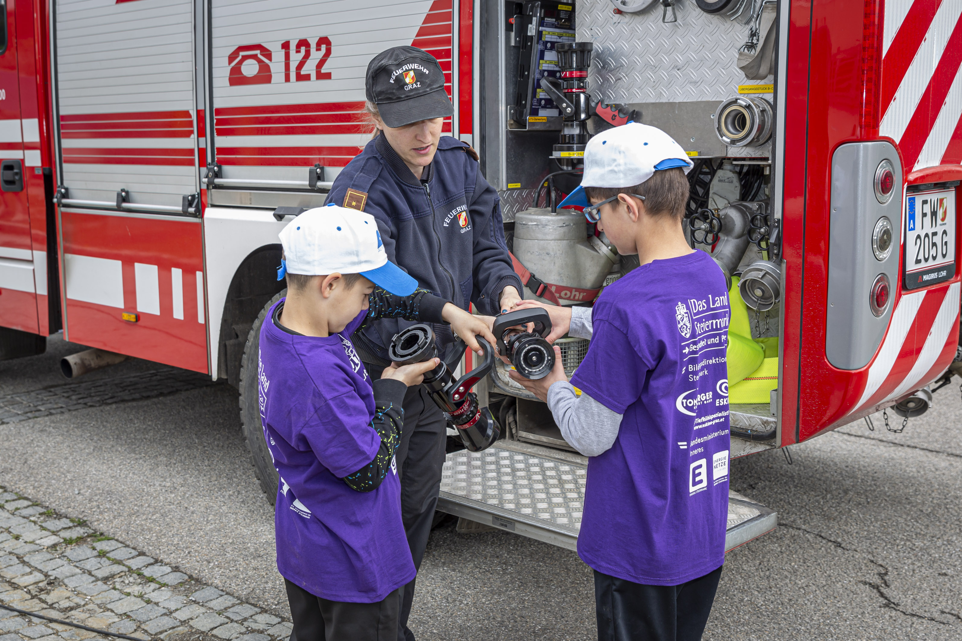 Impressionen der Kindersicherheitsolympiade