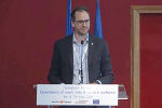 Sicherheitsmanager Gilbert Sandner beim Vortrag in Toulouse
