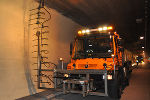Maschinelle und händische Arbeiten im Tunnel © ASFINAG Maschinelle und händische Arbeiten im Tunnel