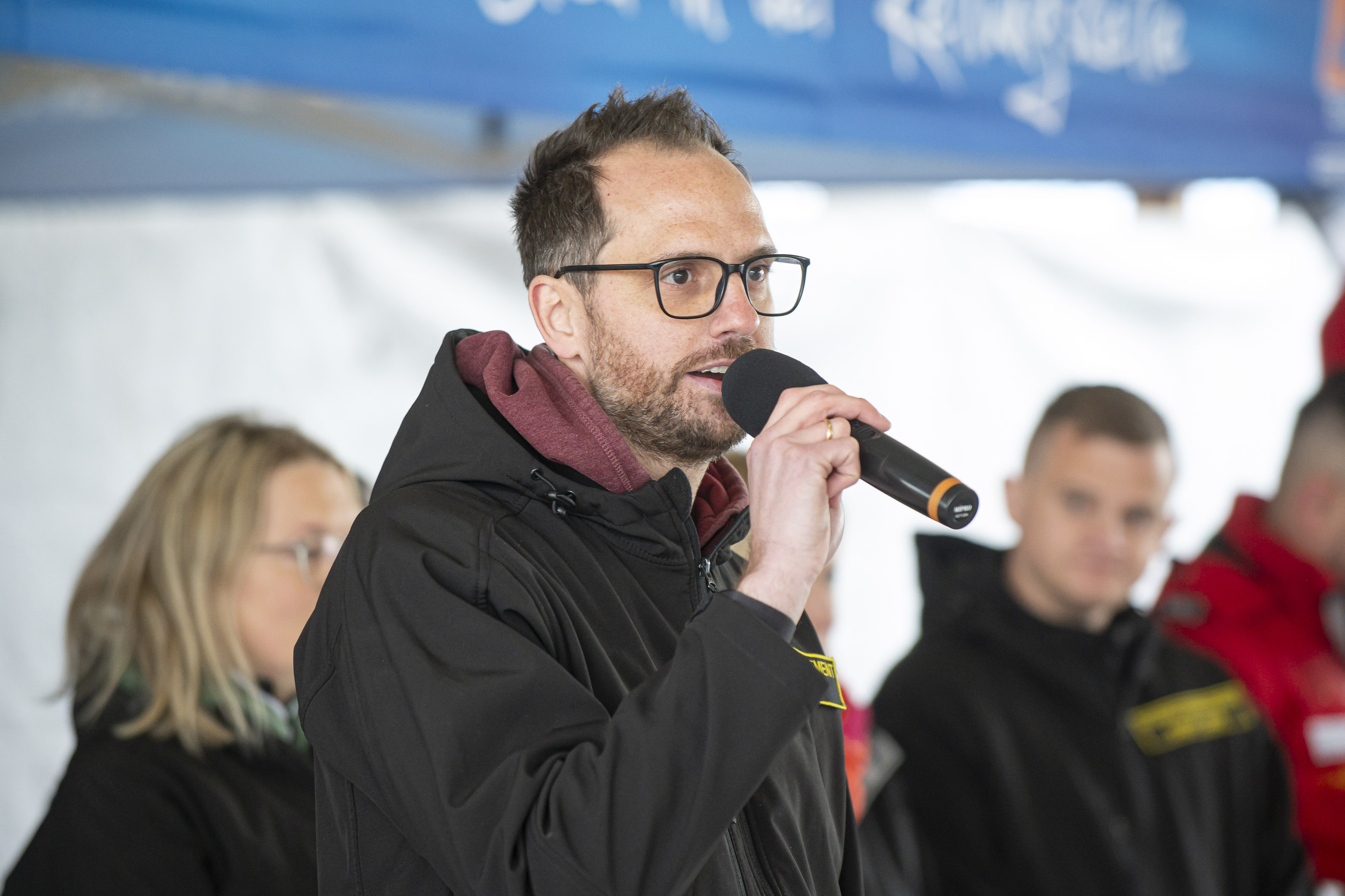 Grußworte vom Sicherheitsmanager der Stadt Graz, Gilbert Sandner