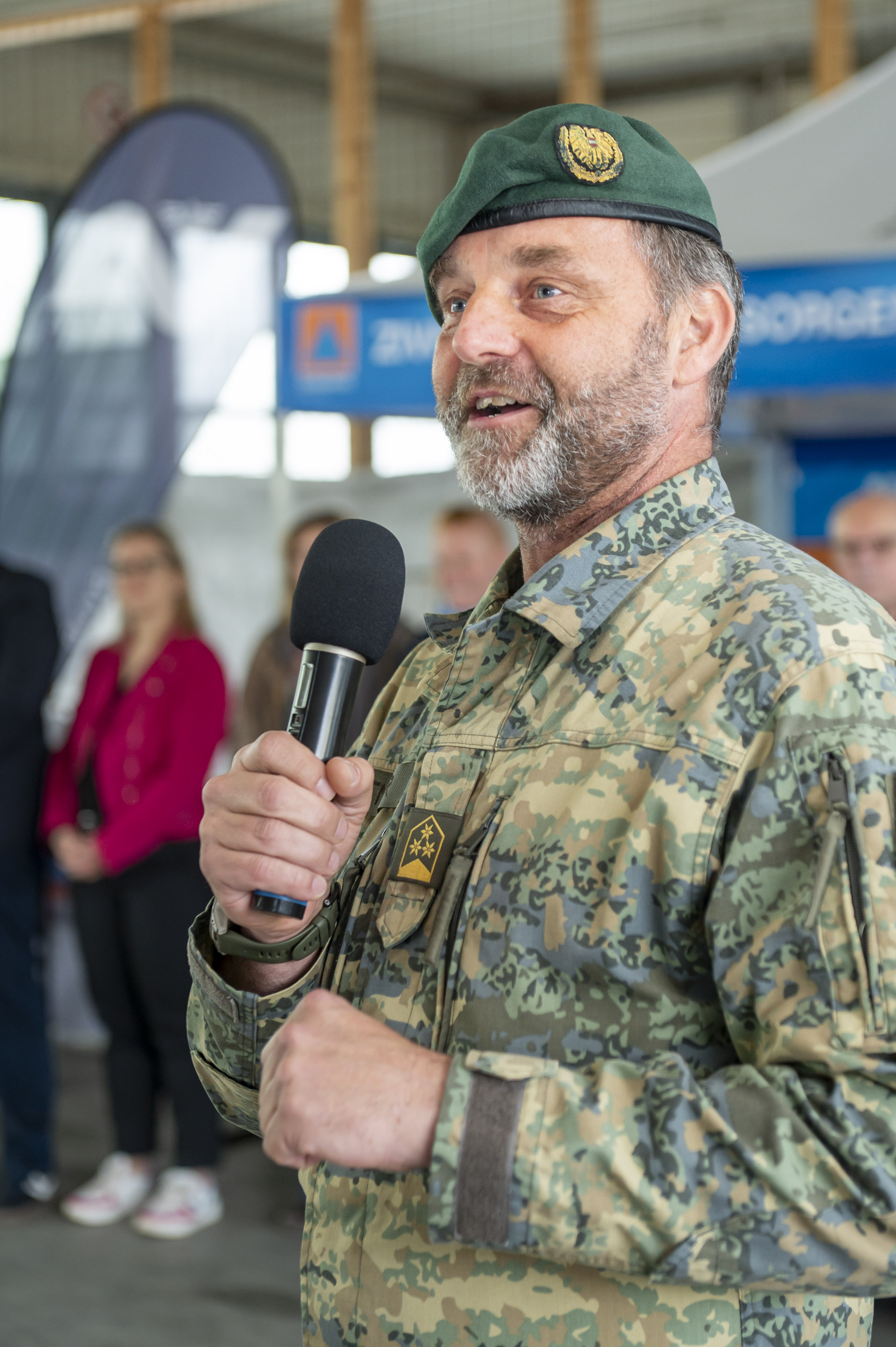 "Hausherr" der Gablenz-Kaserne: Militärkommandant-Stv. Manfred Leitner