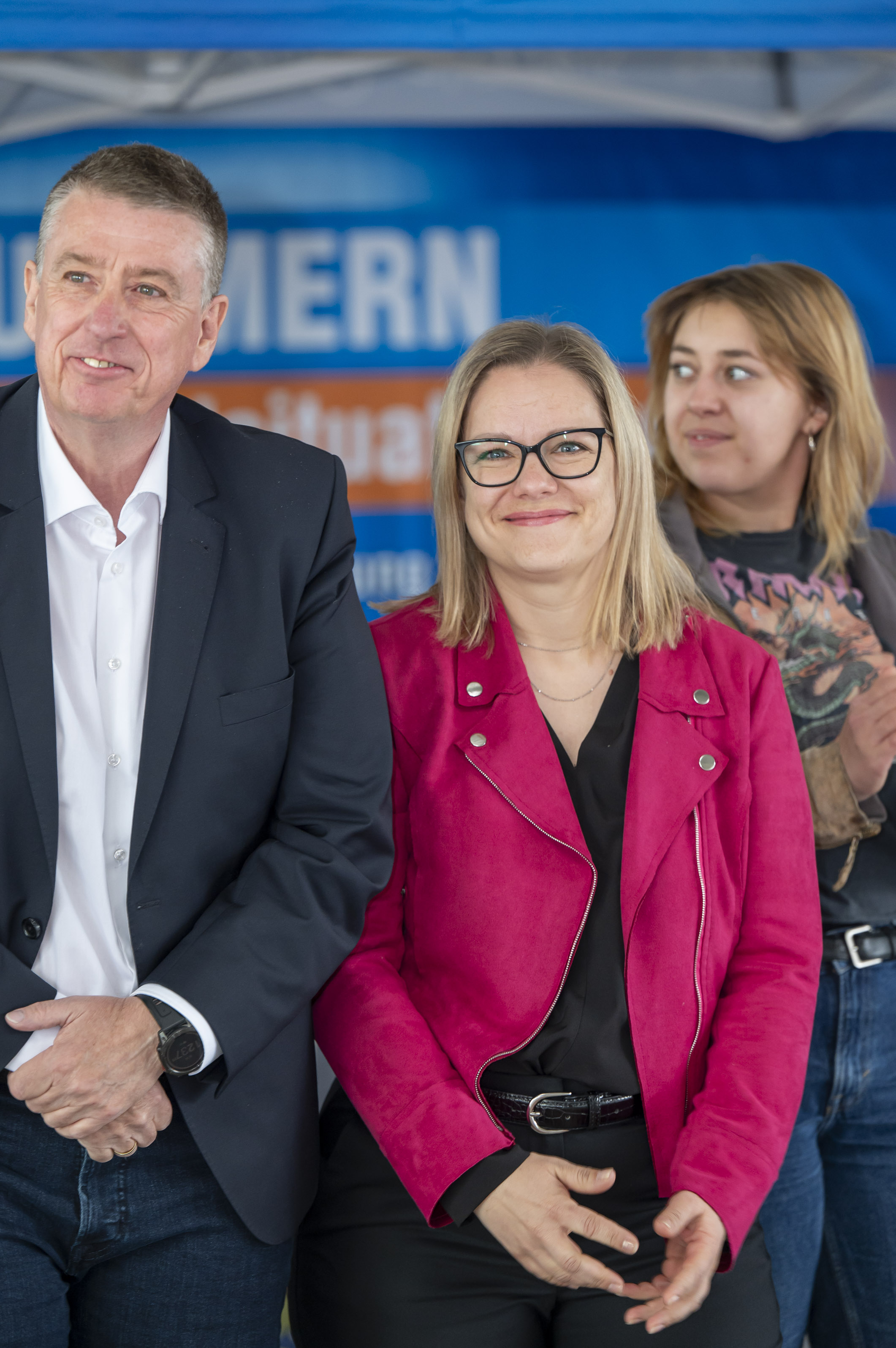 Landtagsabgeordneter Klaus Zenz und Gemeinderätin Klubobfrau Daniela Schlüsselberger